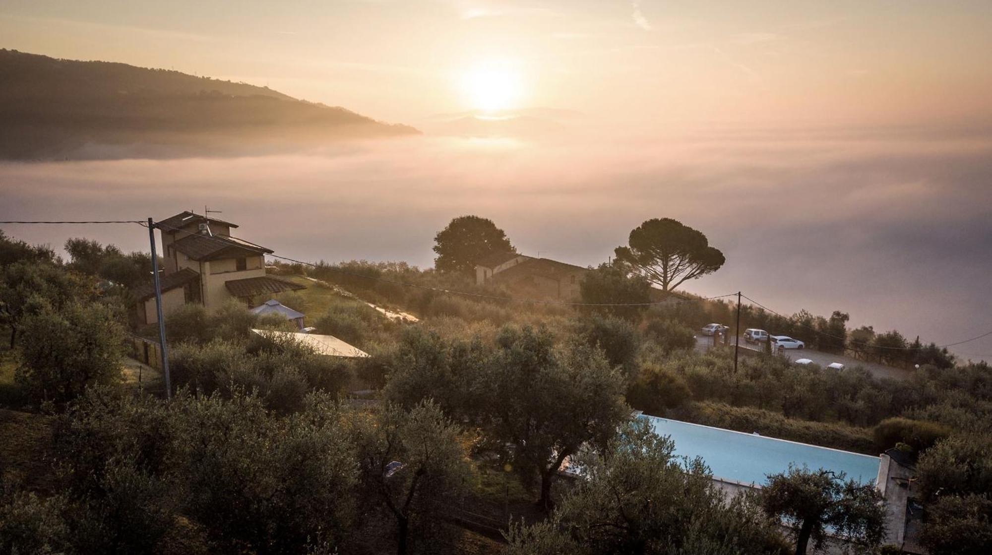 Podere Raffanna Ecologic House Massa e Cozzile エクステリア 写真